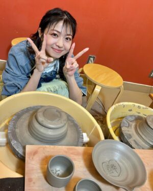 Shizuka Nakamura Instagram - 🍶

作 なかむら。どう、上出来？？

#箱根
#陶芸
#厳選いい旅
@forksy_official