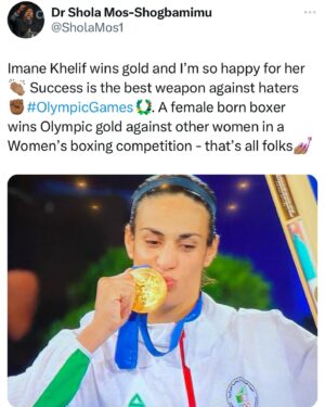 Shola Mos-Shogbamimu Instagram - Nothing left to say - well done Imane 👏🏽