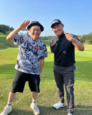 Shôzô Endô Instagram - 野球界のレジェンドと⛳️楽しかったー✌️
#遠藤章造#ココリコ#松坂大輔 #youtube #ゴルフ