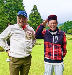 Shôzô Endô Instagram - ミスタータイガースとゴルフ⛳️からの焼肉ー🥩#遠藤章造#ココリコ#掛布雅之#阪神タイガース#遠藤章造vsゴルフ#31#憧れ#ゴルフ