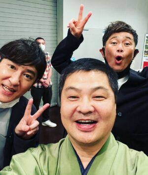 Shôzô Endô Instagram - この世界に入りずっーとお世話になって30年。月亭方正さんの落語会に呼んで頂きましたー。まだまだ背中が遠く、大きい人だったー！#遠藤章造#ココリコ#田中直樹#月亭方正#落語#ガキの使い#感謝#尊敬