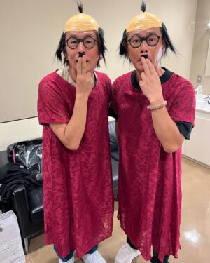 Shôzô Endô Instagram - 憧れてる大好きな先輩のライブに、大好きな先輩と大好きなスタイリストさんと楽屋でー❗️#遠藤章造#ココリコ#木梨憲武#堀内健#大久保篤志#氣志團#加藤茶#とんねるず#ネプチューン#スタイリスト#live