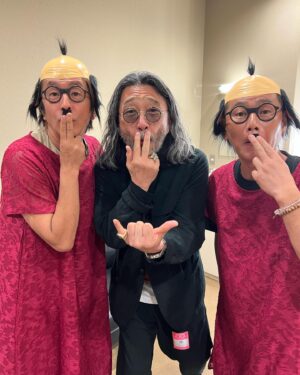 Shôzô Endô Instagram - 憧れてる大好きな先輩のライブに、大好きな先輩と大好きなスタイリストさんと楽屋でー❗️#遠藤章造#ココリコ#木梨憲武#堀内健#大久保篤志#氣志團#加藤茶#とんねるず#ネプチューン#スタイリスト#live
