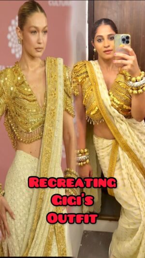 Shweta Mahadik Instagram - By far the most difficult project,, but totally worth it!!!

#gigihadid 
#abujanisandeepkhosla 
#recreation 
#diy
#shwetamahadik
#diychachi