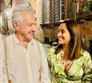 Shweta Pandit Instagram - Yesterday in @bombaytimes  Bollywood singer @shwetapandit7 spoke to us exclusively about the time she spent last month with Hollywood legends #dustinhoffman and #helenhunt while shooting for her husband @italyindia s upcoming film in #lucca #tuscany #italy Story link in bio….