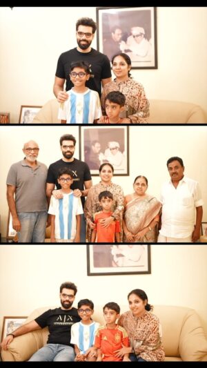 Sibi Sathyaraj Instagram - “Here’s to the next generation of greatness! Happy 11th birthday 🎂 to Dheeran ⭐️ , grandson of Actor Sathyaraj and son of actor Sibiraj !”
.
🎥 @karthikakphotography 

@sibi_sathyaraj #Sathyaraj #sibisathyaraj @aravindxp