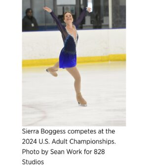 Sierra Boggess Instagram - Thank you @usfigureskating Elvin Walker for this interview! What an honor ♥️⛸️ full article in bio! 

 #figureskating #broadway #midnightinthegardenofgoodandevil #iceskating #figureskater