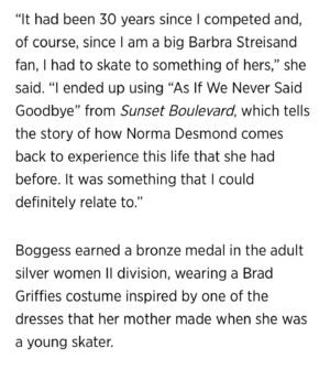 Sierra Boggess Instagram - Thank you @usfigureskating Elvin Walker for this interview! What an honor ♥️⛸️ full article in bio! 

 #figureskating #broadway #midnightinthegardenofgoodandevil #iceskating #figureskater