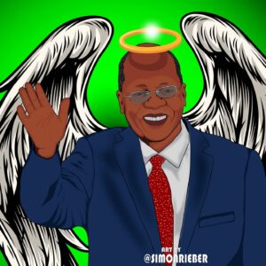 Simon Rieber Instagram - Dear President asante kwa muda wako, asante kwa utashi wako, asante kwa maono yako. ✍🏾🖼💯🔥
.
.
.
.
.
ART BY @simonrieber 
.
.
.
.
.

.
#simonrieber #ripmagufuli😭 #burianimagufuli #artoftheday #artist #artwork #art #wasafi #wasafimedia #clouds #cloudstv #tbc #magufuli #sketching #tanzania #tanzania🇹🇿 #drawing #draw #illustration #restinpeace