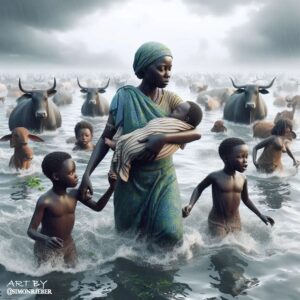 Simon Rieber Instagram - I finished making flood 3D art, the rain is causing disaster in Tanzania right now, may God give strength to all the families in this difficult period...✍🏾🇹🇿
.
#simonrieber #digitalart #3Darts