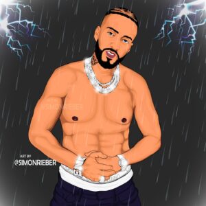 Simon Rieber Instagram - I just finished rain artwork for @frenchmontana ✍🏾💯🔥
.
.
..
.
.
.
.
.
.
Software: @adobeillustor
.
.
.
.
#simonrieber #frenchmontana #frenchmontanavoice #frenchmontanaunforgettable #frenchmontana_f #cardb #jlo #djkhaled #dababy #nickminaj #art #illustrition #artlovers #love #fashion #instagramartist #sketching #grow #montana