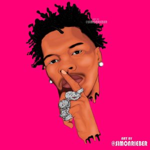 Simon Rieber Instagram - I just finished special artwork for @lilbaby ✍🏾🖼💯🔥
 
.
.
.
.
.
.
.
.
.
.
.

.
#simonrieber #lilbaby #liluzivert #art #illustration #dababy #lilbabyedits #lilbabyquotes #sketching #illustration #artist #love #grow #adobeillustrator #megantheestallion #roddyricch