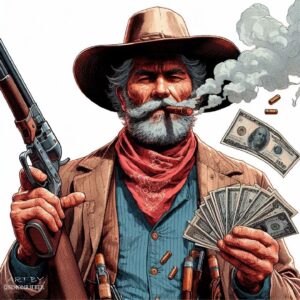 Simon Rieber Instagram - Art of a Cow boy finished...✍🏾

#simonrieber #digitalartist #artworklover #illustration