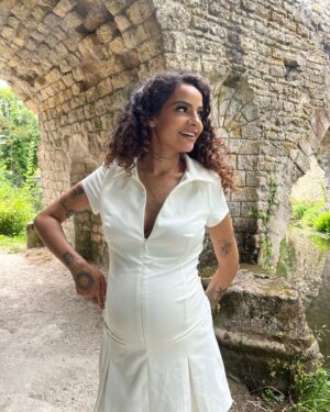 Sindy Michelle Claudia Auvity Instagram - Ma saison préférée suis son cours, mon dernier été de « pas » maman, hâte de créer des souvenir avec ma petite star qui grandit dans mon ventre. 🫶🏽