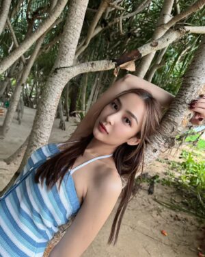 Sirin Preedeeyanon Instagram - Beach post starter starts now🤫 
#bababeachclub
#pimplus_pr