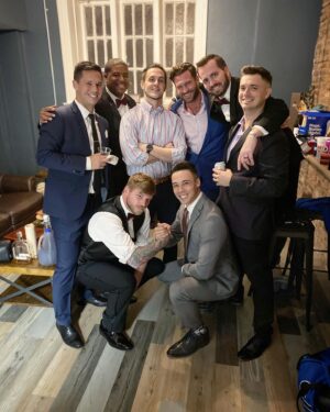 Skylar Lear Instagram - Kickin’ off 2020 with style 🥳👌🏻 epic wedding and new year celebration! 
#newyears #newyears2019 #newyear #wedding #brothers #newyearsparty #newyearsoutfit #tedbaker #hermes #rolex