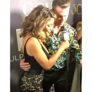 Skylar Lear Instagram - Red carpet interviews @goldensoiree for the Men’s Fitness cover and for our new product “Voila’ve Rosé” our beautiful new blend of organic rose oils and jasmine.  @voilave_brand @mensfitnessmagazine @rachaelmaurer @arthurstjohn