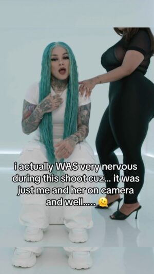 Snow Tha Product Instagram - its not easy shooting videos where i have to look swaggy and cool and im internally like 🫣 im nervous 😥 … remind me to tell yall a storytime.