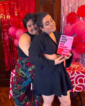Sofie Hagen Instagram - WILL I EVER HAVE SEX AGAIN? The Book Launch!

How can I only pick 10 photos from yesterday? Impossible choixe. You might get a Part Two, if you like this kind of thing.

You know, the number one thing people have texted me after last night, is that EVERYONE who came to my book launch was nice. And I looked around the room and it was true. I feel very lucky to be surrounded by wonderful people on such a big day.

My editor @lucytirahan did an incredible speech that almost made me cry. My @blinkpublishing team was incredible, helping me pull this event off. @jodiemitchetc not only played a big part in the actual book, but came and helped me set up the room. @justineupnorth took ALL THE PHOTOS and there’s nothing she CAN’T DO TO PERFECTION, she is so freaking talented, it’s not fair.

On my way to the book launch, I saw someone online had posted a ‘day in the life of an author’ video and my first thought was ‘oooh I’d love to be an author’… I’m not sure it’ll ever feel truly real?

Anyways, just so this post isn’t just gushing and bragging about my lovely friends — I’m doing a big London show on Tuesday at @earthackney … You should come!