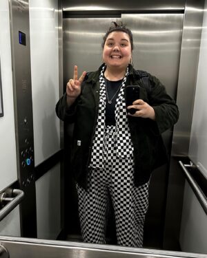 Sofie Hagen Instagram - Photo Dump of Edinburgh shenanigans   some LOOKS   some selfies.

I’m doing my show BANGLORD at the Edinburgh Fringe and I am having a lovely time.

I have seen some GREAT shows, including @chloebadcliffe, @paddyisyoung, @marywiththegoldshoes, @dnlfoxx and of course, @jodiemitchetc … 

(I directed Jodie’s show so it’s kind of cheating to mention it but its brilliance is all down to Jodie.)

Today’s show is sold out. And a few more dates are SELLING out.

In short: I’m having a good time and I love Edinburgh.

First photo is taken by @abbywambaugh who needed to be credited!