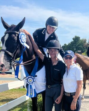 Soledad O'Brien Instagram - Rubie winning it ALL in the derby this morning!  Congratulations to Lisa Williams and @lainiewimberly and @kaydenmarshofficial @lauriestevens1010 who was also AWESOME today.