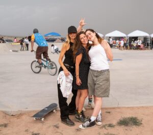 Soleil Moon Frye Instagram - This was a truly incredible journey. Loved traveling to the The Diné Skate Garden Project— a community-led project by Diné (Navajo) brand @4kinship & our incredible friend @amydenetdeal Amazing going with some of the most inspiring people in my life to a place I have dreamed of for so many years. @ashleighdempster & @sirmattgeorge are always making a difference in the world, the incredible crew of our kids, the beautiful @poet_siennarose who keeps me inspired daily @jaggerblue_ supporting in spirit while spending her summer blowing my mind at film school, our incredible boys, what a bunch, @ashleighdempster & @sirmattgeorge you were rockstars with them & @orpheuhan15 a constant force of light in our lives, @annyounglee & @coreresponse thank you for the love and support on this adventure.
The Diné Skate Garden Project
brings the sport of skateboarding to Indigenous youth of Navajo Nation. @ashleighdempster captured so many of these stunning images. She is so beautiful in front of and behind the lens. A huge kind heart, forever friend and spirit sister that I love so very much.
Xx