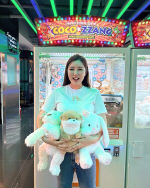 Song Ga-in Instagram - 아주 그냥 알찬 하루 !!!!!! 😆💕#🐶🐻🐰