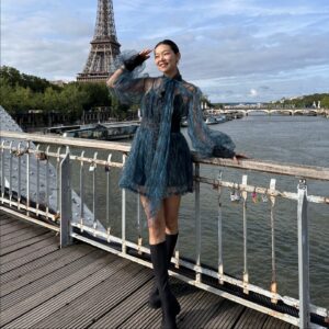 Song Hae-na Instagram - The Eiffel Tower is always beautiful.