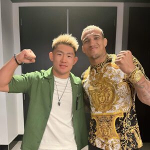 Song Yadong Instagram - "We study together, we fight each other." 😌😌😎😎👊👊#internationalfightweek