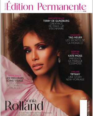 Sonia Rolland Instagram - En kiosque! ✨

Merci @edition_permanente_magazine 🌹

Direction éditoriale: @ameliebitoun 
Textes: @damiencaparros 
Photographe: @yoshipowershot 
Stylisme: @dresscode_agency 
MUA: @deborahazria_makeupartist 
Hair: @simahayat_hairstylist 

#Cover #CoverGirl #Shooting #Mode #Beauty #Style @thewestinparis