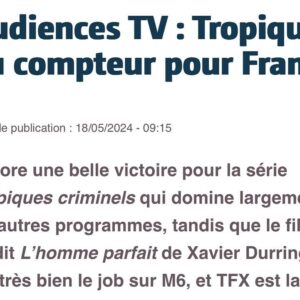 Sonia Rolland Instagram - Mais?! 🙏🏽🥹❤️

@tropiquescriminelsofficiel encore leader ce vendredi! 
Vous nous faites passer de bons week-ends!! 
Merci pour votre fidélité! 🌹

📌 En replay sur France.Tv 

#TropiquesCriminels #Serie #Madinina #France2 @federationstudios @france.tv @france2_presse