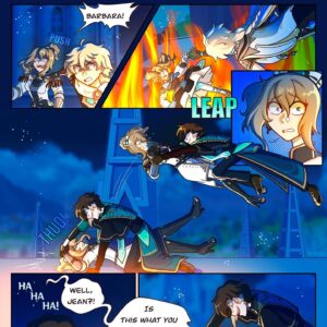 Sophie Feher Instagram - Link to the Webtoon for easier reading is in my bio✨
#art #myart #fanart #doodle #drawing #sketch #comic #cartoon #animation #anime #genshinoc #genshinimpact #aether #paimon #jeangenshinimpact #barbaragenshin #digitalart #webtoon #webcomic