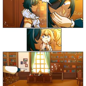 Sophie Feher Instagram - And with that, we come to an end. Thank you so much for reading my silly little comic. When I started it back in 2022 I just wanted a project to work on after graduating. I had just finished Piece of Cake, and wanted to write again. I had been playing Genshin for about a year and a half so I had a pretty good grasp on the way story quests work by that point and I thought it would be a good way to go out of my comfort zone in both script and art style. It was a challenge, but a fun one, nonetheless. 
I knew it would never get as popular as Imposter Syndrome, but something told me to just keep on going and see what happens. I’m very glad that I did, thank you all for pushing me to finish my biggest project yet. I can’t wait for what comes next.❤️
#art #myart #fanart #doodle #drawing #sketch #comic #cartoon #animation #anime #manga #genshinimpact #genshinoc #oc #originalcharacter #jeangenshinimpact #diluc #kaeya #venti #aether #paimon #barbaragenshin