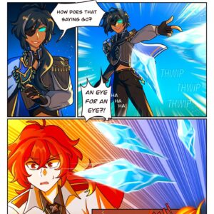 Sophie Feher Instagram - Deja vu all over again
#art #myart #fanart #doodle #drawing #sketch #comic #cartoon #animation #anime #genshin #genshinimpact #genshinoc #diluc #kaeya #barbaragenshinimpact #webtoon #webcomic