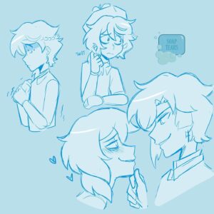Sophie Feher Instagram - Yerik doodle dump🎶
#art #myart #fanart #doodle #drawing #sketch #comic #cartoon #animation #anime #genshin #genshinoc #genshinimpact #barbaragenshin #jeangenshinimpact #digitalart #oc #originalcharacter