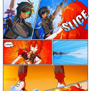 Sophie Feher Instagram - Deja vu all over again
#art #myart #fanart #doodle #drawing #sketch #comic #cartoon #animation #anime #genshin #genshinimpact #genshinoc #diluc #kaeya #barbaragenshinimpact #webtoon #webcomic