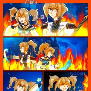 Sophie Feher Instagram - Thank you for sticking with the story this long, it means a lot<3 (but it’s not over yet!)
#art #myart #fanart #doodle #drawing #sketch #comic #cartoon #animation #anime #genshinimpact #genshin #genshinoc #webtoon #webcomic #jeangenshinimpact #barbaragenshin #paimon #aether #diluc #kaeya #oc