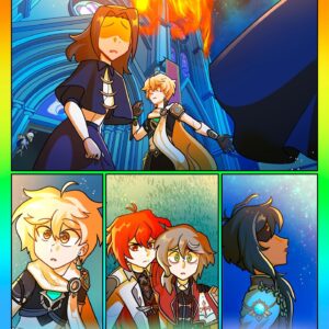 Sophie Feher Instagram - Thank you for sticking with the story this long, it means a lot<3 (but it’s not over yet!)
#art #myart #fanart #doodle #drawing #sketch #comic #cartoon #animation #anime #genshinimpact #genshin #genshinoc #webtoon #webcomic #jeangenshinimpact #barbaragenshin #paimon #aether #diluc #kaeya #oc