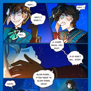 Sophie Feher Instagram - Link to the Webtoon for easier reading is in my bio✨
#art #myart #fanart #doodle #drawing #sketch #comic #cartoon #animation #anime #genshinoc #genshinimpact #aether #paimon #jeangenshinimpact #barbaragenshin #digitalart #webtoon #webcomic