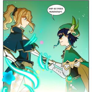 Sophie Feher Instagram - Winds of change or whatever 🍃
#art #myart #fanart #doodle #drawing #sketch #comic #cartoon #animation #anime #webtoon #webcomic #genshinimpact #genshin #venti #barbatos #jeangenshinimpact #digitalart