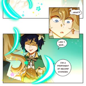 Sophie Feher Instagram - Winds of change or whatever 🍃
#art #myart #fanart #doodle #drawing #sketch #comic #cartoon #animation #anime #webtoon #webcomic #genshinimpact #genshin #venti #barbatos #jeangenshinimpact #digitalart
