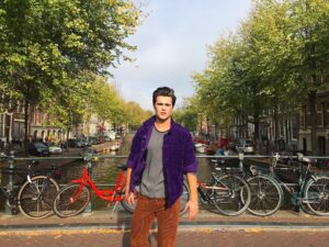Spencer Boldman Instagram - Autumnal vibrations, Amsterdam locations