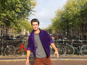 Spencer Boldman Instagram - Autumnal vibrations, Amsterdam locations