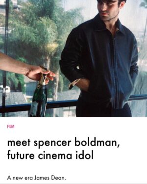 Spencer Boldman Instagram - Grateful to @i_d for including me in their Winter ‘18 “Superstar Issue” Shot by @cameronmccool. Link in Bio for the interview. Get ya self a copy!