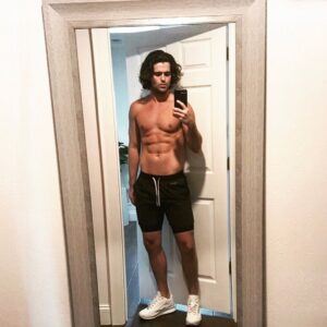 Spencer Boldman Instagram - isolation station 🏆🚩🏋🏻️