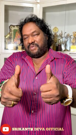 Srikanth Deva Instagram - 🙌🏻Hey everyone! 🌟My Official Youtube 🔗Channel Link in Bio…
Check out My YouTube channel! Don’t forget to hit that subscribe button! 🎥🔥
#srikanthdeva #srikanthdevamusic #srikanthdevamusical #srikanthdevasongs #srikanthdevafans #srikanthdevahits