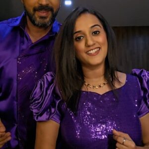 Sriranjani Sundaram Instagram - #kangaledho One of our recent favorites 
And so happy to be looking so dapper while singing it 
@chitras_fashion_studio You guys are so talented, hardworking, such a breath of fresh air :)