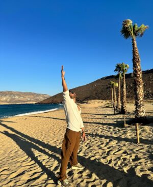 Stebin Ben Instagram - Hello from Santorini 🌞🏖️♥️