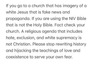 Stephanie Allynne Instagram - vote blue. 🗳️ Jesus would. #seperationofchurchandstate is what makes America great.