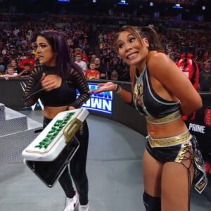 Stephanie Bell Instagram - It is what it is. Wichin and Waylay 💪

#smackdown #wwe